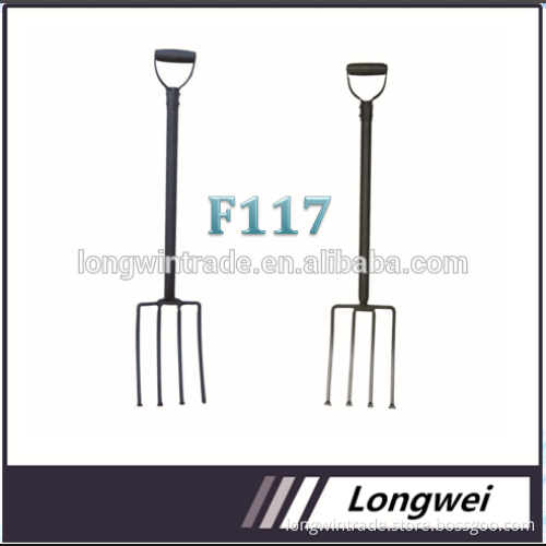Carbon steel Farming Forklift F117 with metal handle agricutural tools